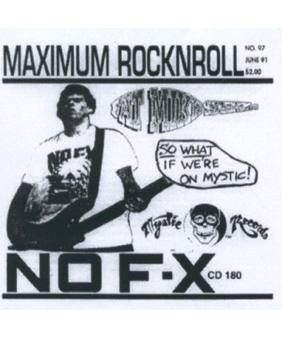 NOFX MAXIMUM ROCK'N'ROLL Vinyl Record $10.12 Vinyl