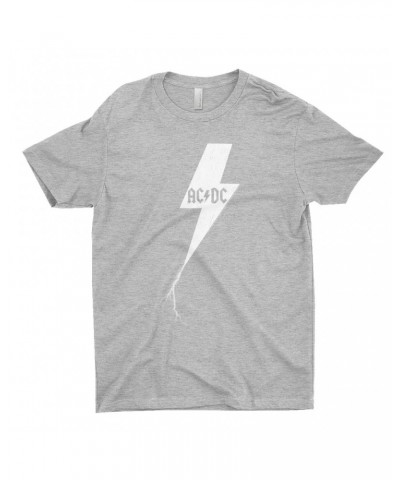 AC/DC T-Shirt | Lightning Bolt Strike Logo Distressed Shirt $11.23 Shirts