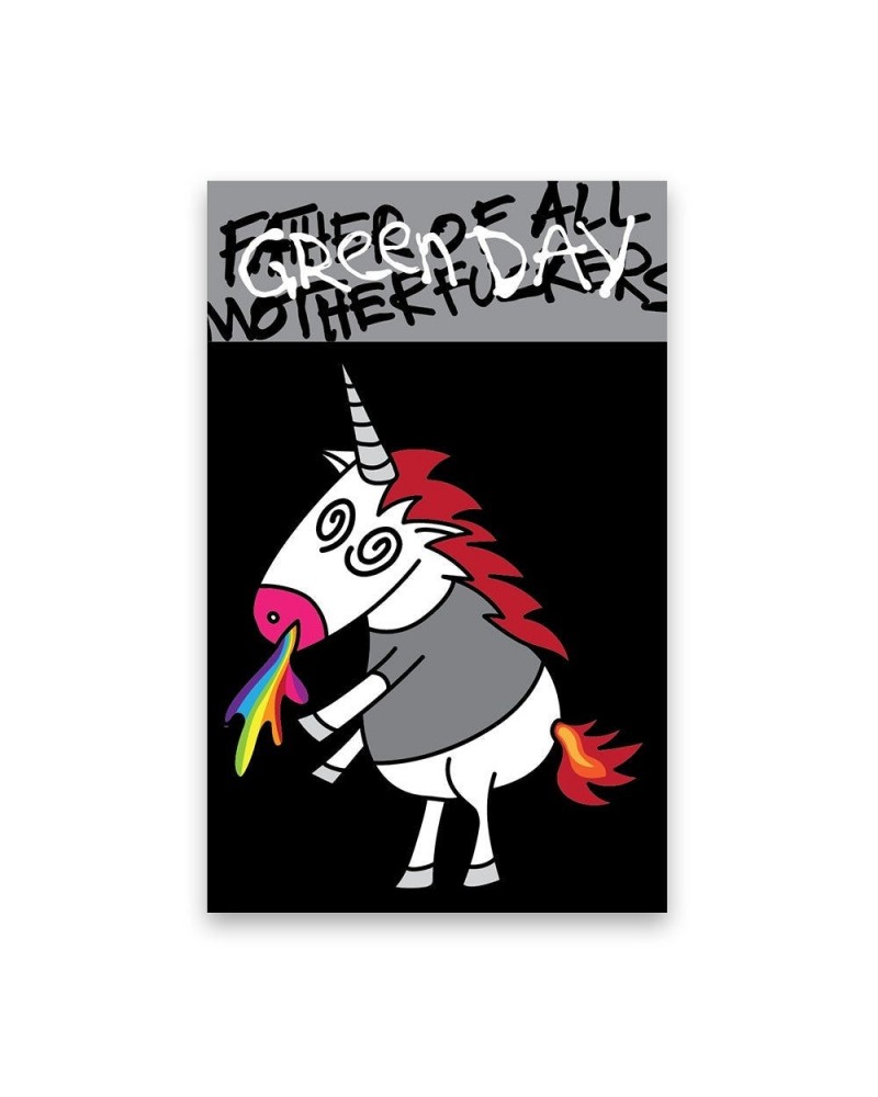 Green Day Unicorn 6" Decal Sticker $4.96 Accessories