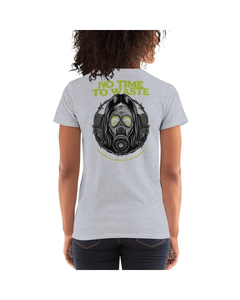 No Time To Waste N.T.T.W Toxic Front & Back Women's Short Sleeve T-Shirt $10.47 Shirts