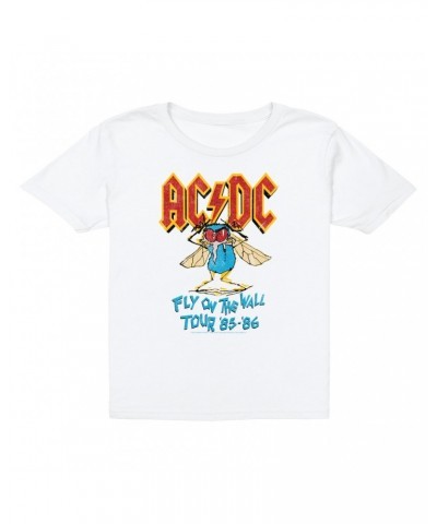 AC/DC Kids T-Shirt | Fly On The Wall Tour 1985-1986 Kids T-Shirt $7.73 Kids