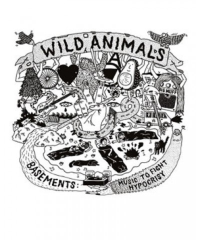 Wild Animals BASEMENTS: MUSIC TO FIGHT HYPOCRISY CD $6.15 CD