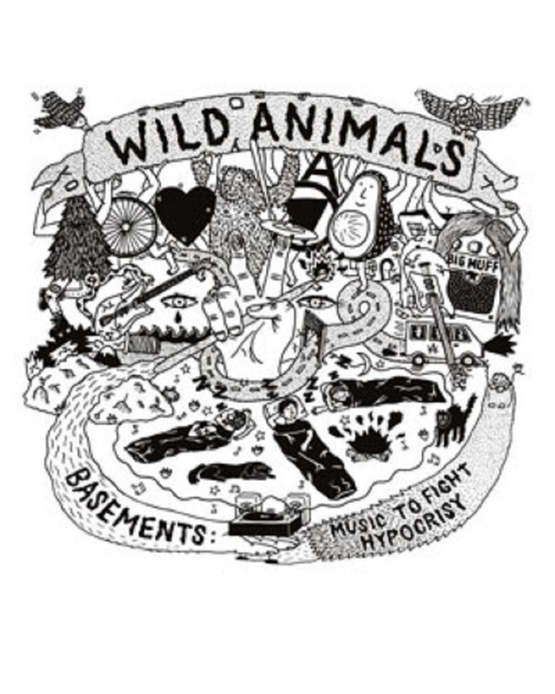 Wild Animals BASEMENTS: MUSIC TO FIGHT HYPOCRISY CD $6.15 CD