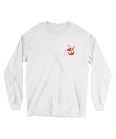 Triple J Drum Logo Long Sleeve (White) $15.65 Shirts