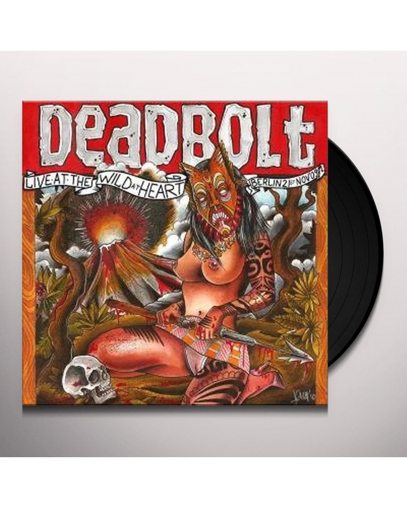 Deadbolt LIVE IN BERLIN AT WILD AT HEART 21ST NOVEMBER 2009 Vinyl Record $23.73 Vinyl