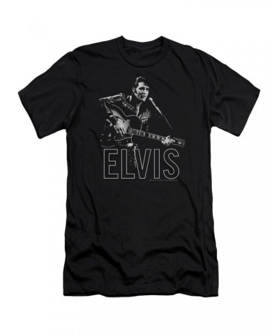 Elvis Presley Slim-Fit Shirt | GUITAR IN HAND Slim-Fit Tee $8.28 Shirts