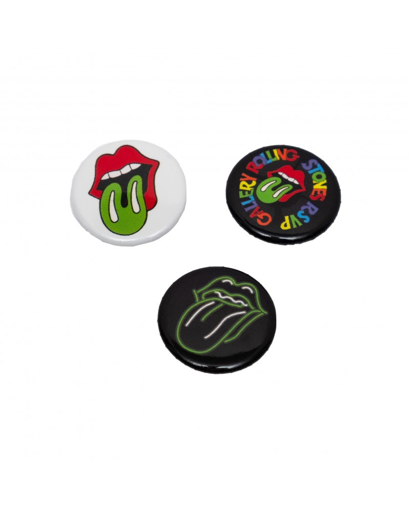 The Rolling Stones RSVP GALLERY X STONES PIN SET $12.25 Accessories