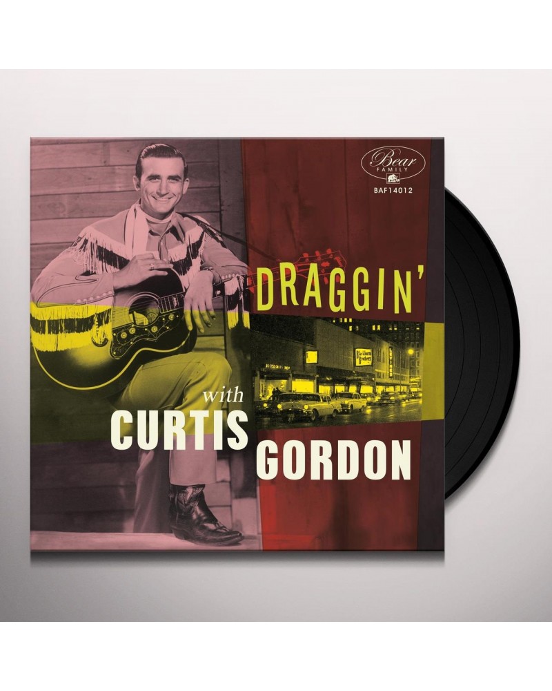 Curtis Gordon Draggin' With Curtis Gordon Vinyl Record $13.36 Vinyl