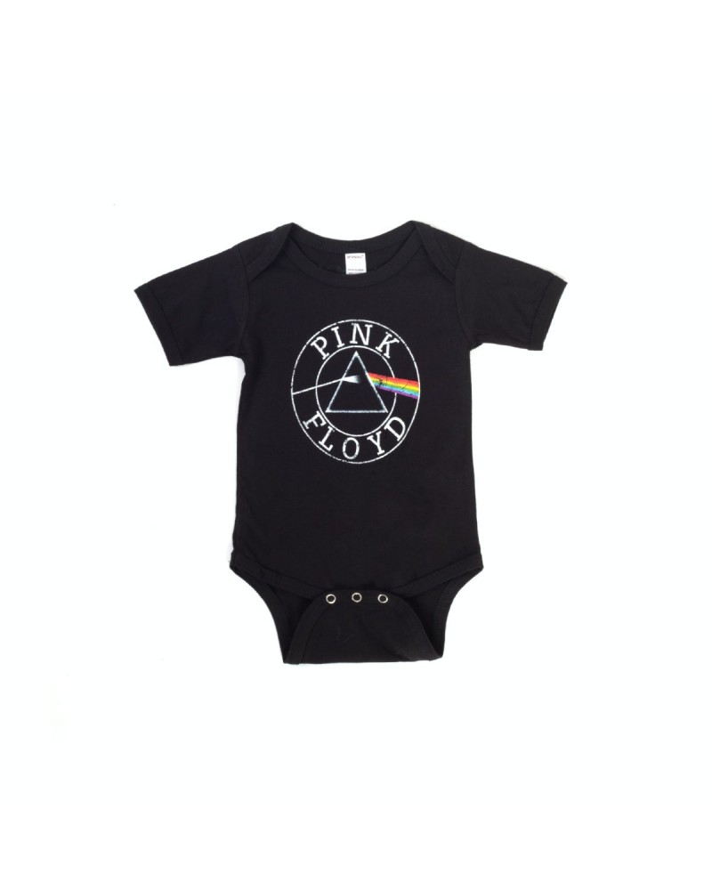 Pink Floyd Dark Side Black Onesie $6.30 Kids